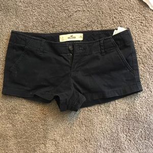 Hollister Navy Blue Shorts